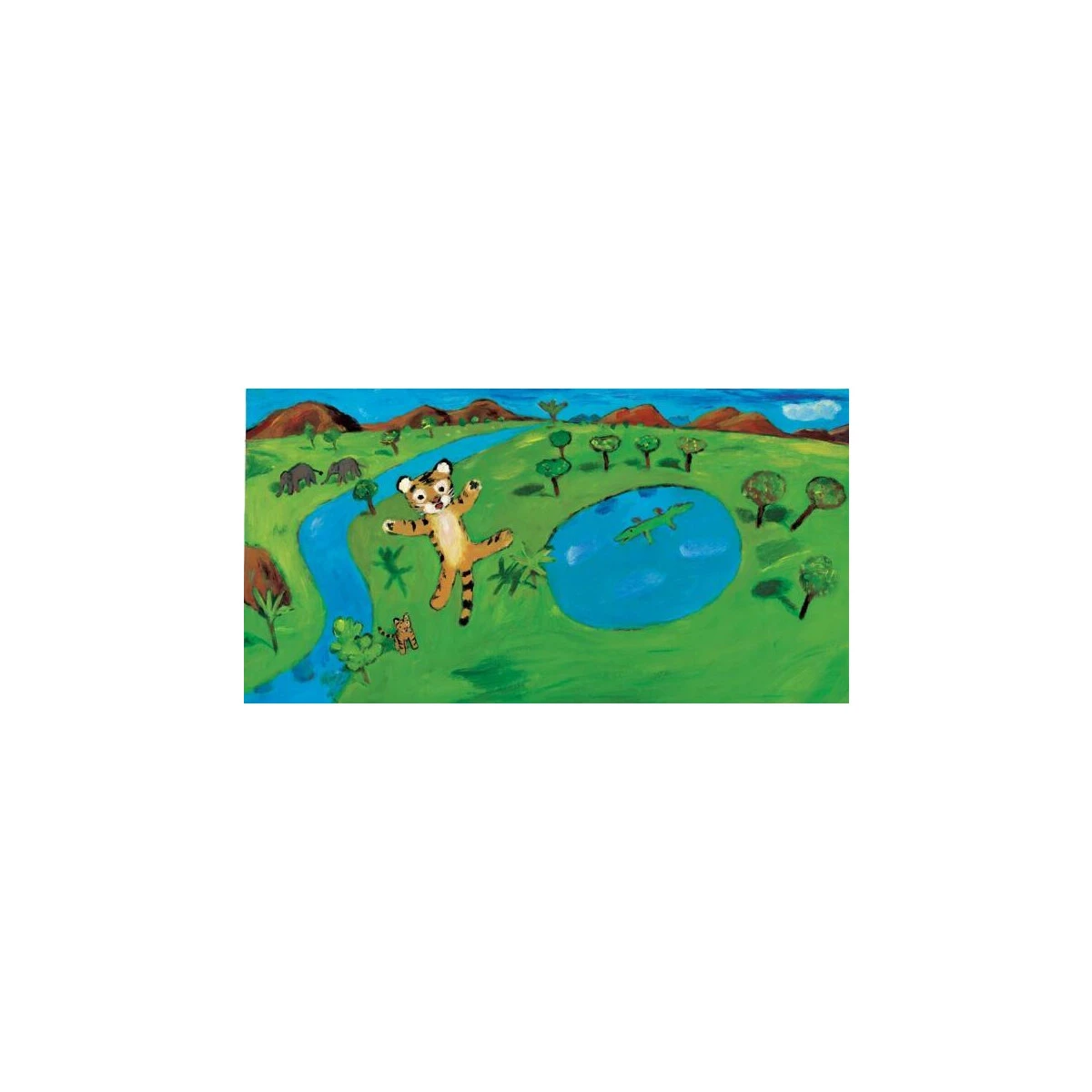 Augen Zu, Kleiner Tiger! - Kate Banks, Georg Hallensleben 2 Augen Zu, Kleiner Tiger! - Kate Banks, Georg Hallensleben – Bild 2