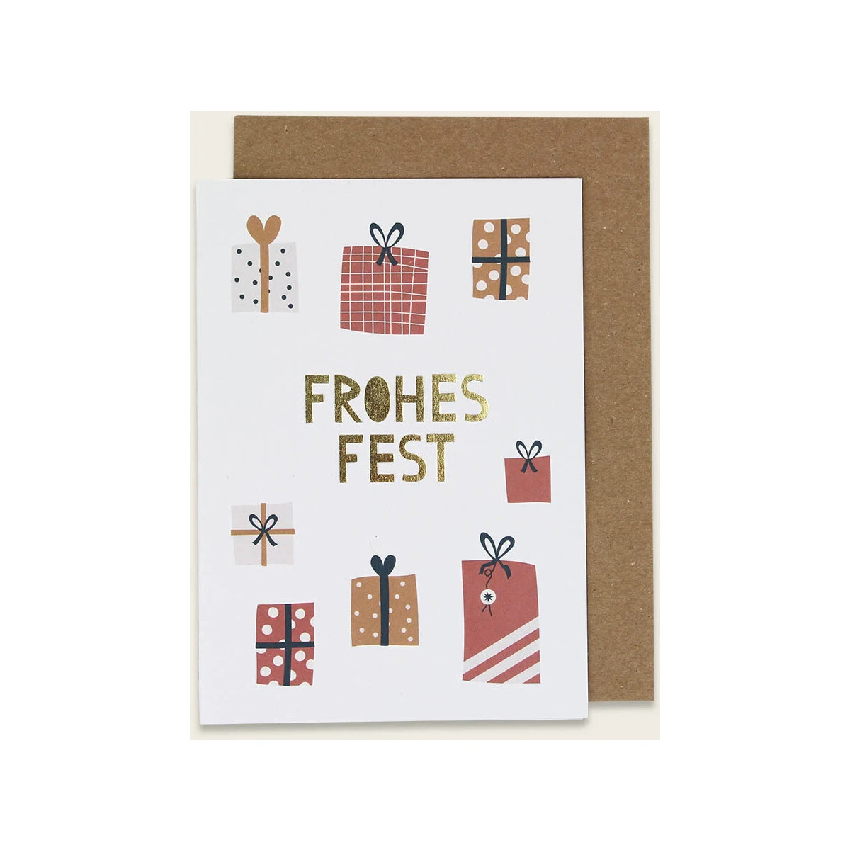 Ava & Yves Glückwunschkarte 'Frohes Fest' 1 Ava & Yves Glückwunschkarte 'Frohes Fest'