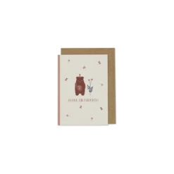 Ava & Yves Glückwunschkarte Geburt 'Hurra'