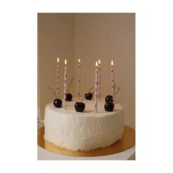 Konges Sløjd Geburtstagskerzen Print 12 Stück