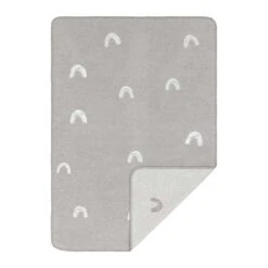 LÄSSIG Lässig Babydecke Bio-Baumwolle Rainbow