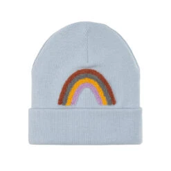 LÄSSIG Lässig Beanie Merinowolle Little Gang Rainbow