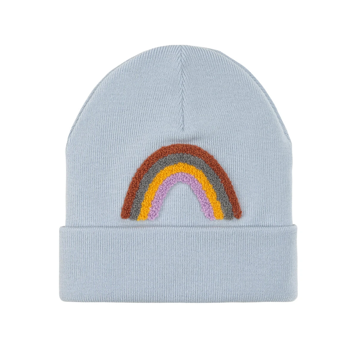 LÄSSIG Lässig Beanie Merinowolle Little Gang Rainbow 1 LÄSSIG Lässig Beanie Merinowolle Little Gang Rainbow