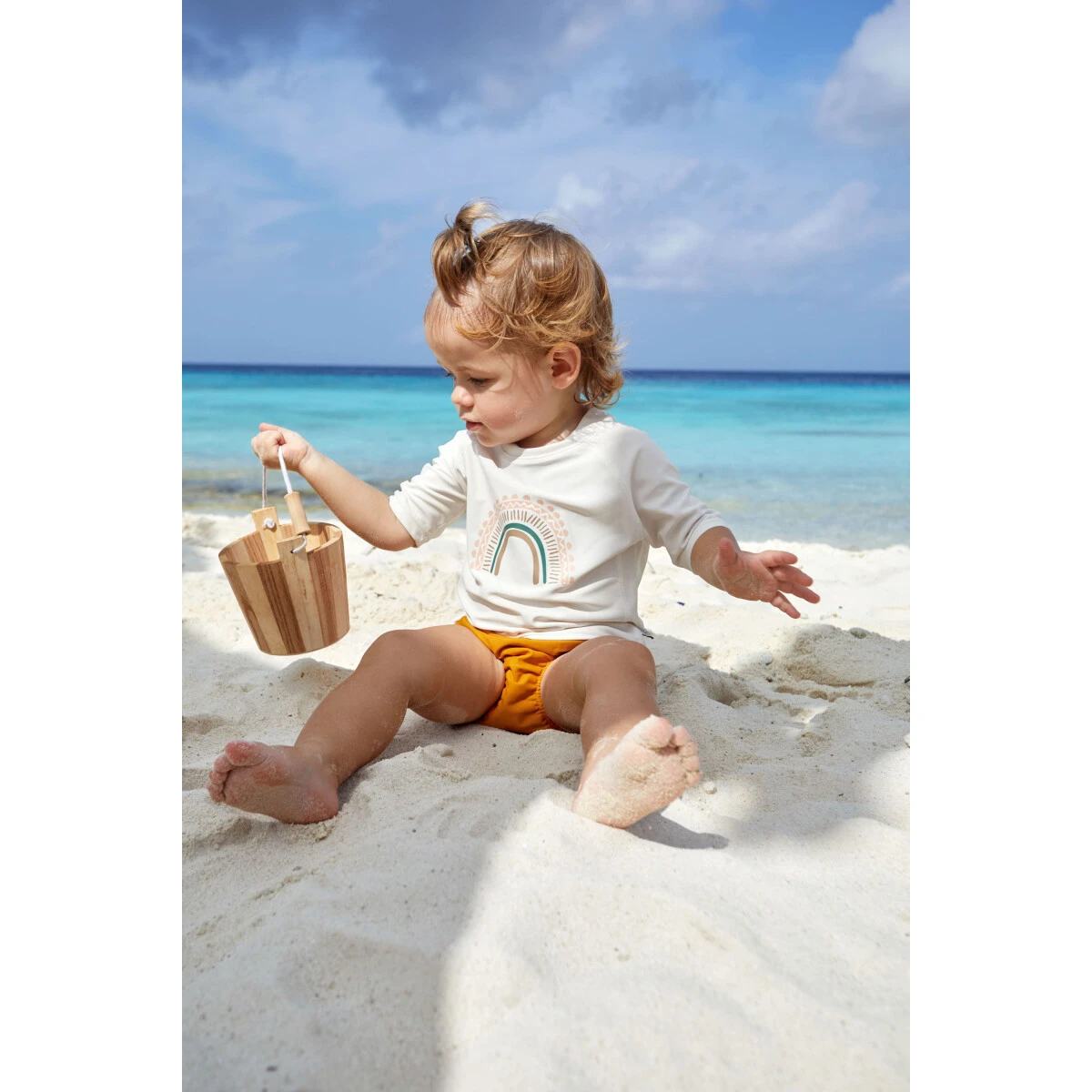 LÄSSIG Lässig UV-Shirt Recycelt Kurzarm Regenbogen 1 LÄSSIG Lässig UV-Shirt Recycelt Kurzarm Regenbogen