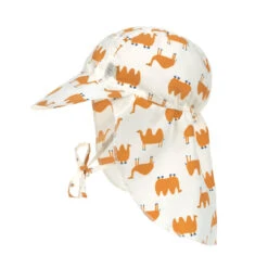 LÄSSIG Lässig UV-Sonnenhut Mit Nackenschutz Kamel