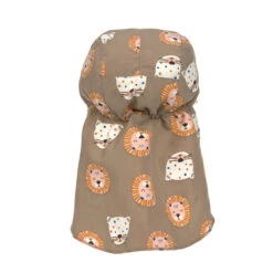 LÄSSIG Lässig UV-Sonnenhut Mit Nackenschutz Wildkatzen