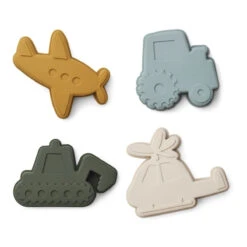 Liewood Silikon-Sandförmchen Gill Vehicles