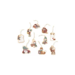 Little Dutch Baumanhänger-Set 10 Stück Holz -Geschäft Für Babyprodukte little dutch baumanhaenger set 10 stueck holz