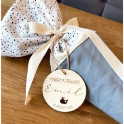 Little Pippa Anhänger "Schulkind/Kindergartenkind" Mit Symbol Personalisiert