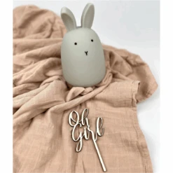 Little Pippa Dekoration Aus Holz 'Oh Girl'