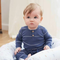 Müsli By Green Cotton Langarmbody Stripe -Geschäft Für Babyprodukte muesli by green cotton langarmbody stripe 44