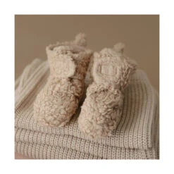 Mushie Cozy Baby Booties