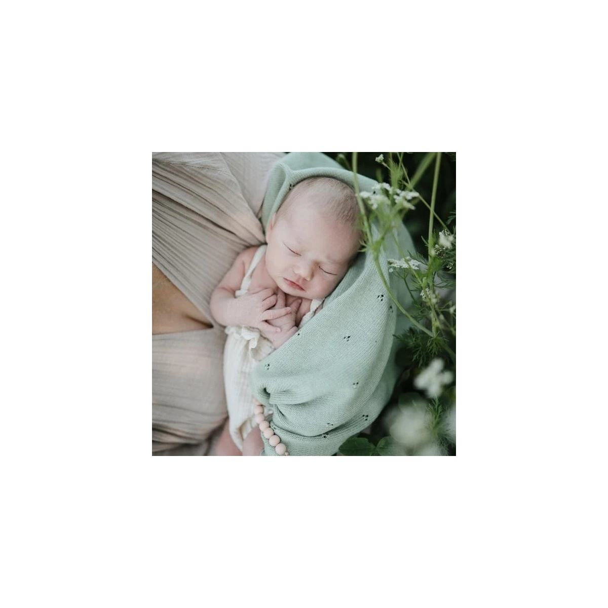 Mushie Strickdecke Biobaumwolle Pointelle 12 Mushie Strickdecke Biobaumwolle Pointelle – Bild 12