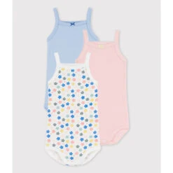 Petit Bateau Body Ohne Ärmel 3er Set Blümchen -Geschäft Für Babyprodukte petit bateau body ohne aermel 3er set bluemchen 1