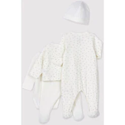 Petit Bateau Newborn-Set 5tlg. Aus Biobaumwolle