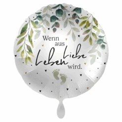 Premioloon Ballon Eukalyptus Fußabdruck