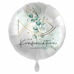 Premioloon Ballon Fisch "Zur Konfirmation"