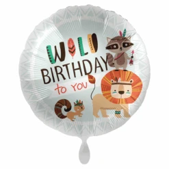 Premioloon Ballon Geburtstag "Wild Birthday To You"