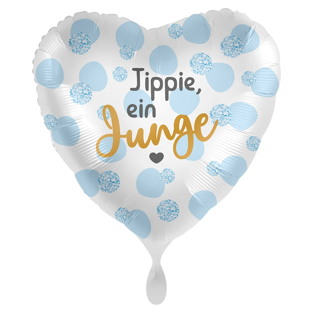 Premioloon Ballon "Jippie, Ein Junge" 2 Premioloon Ballon "Jippie, Ein Junge" – Bild 2