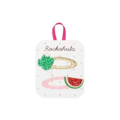 Rockahula Haarspangen 2 Stück Glitter Cactus And Watermelon Clips