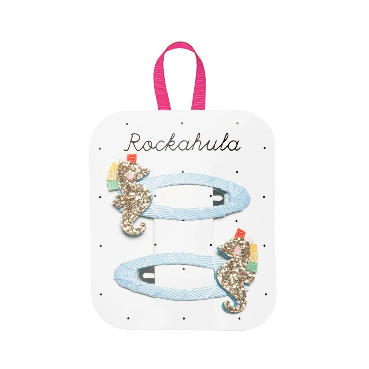 Rockahula Haarspangen 2 Stück Glitter Rainbow Seahorse 1 Rockahula Haarspangen 2 Stück Glitter Rainbow Seahorse